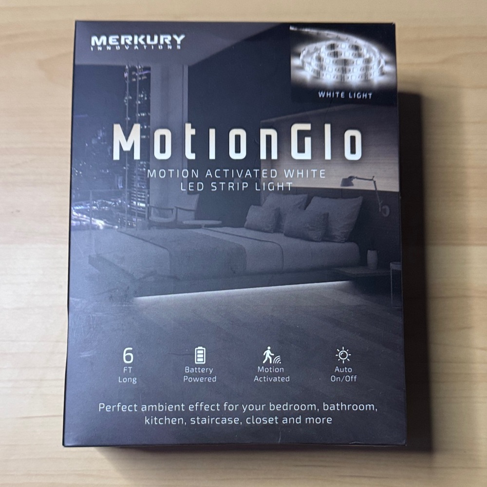 Merkury Innovations MotionGlo LED Strip Light - White